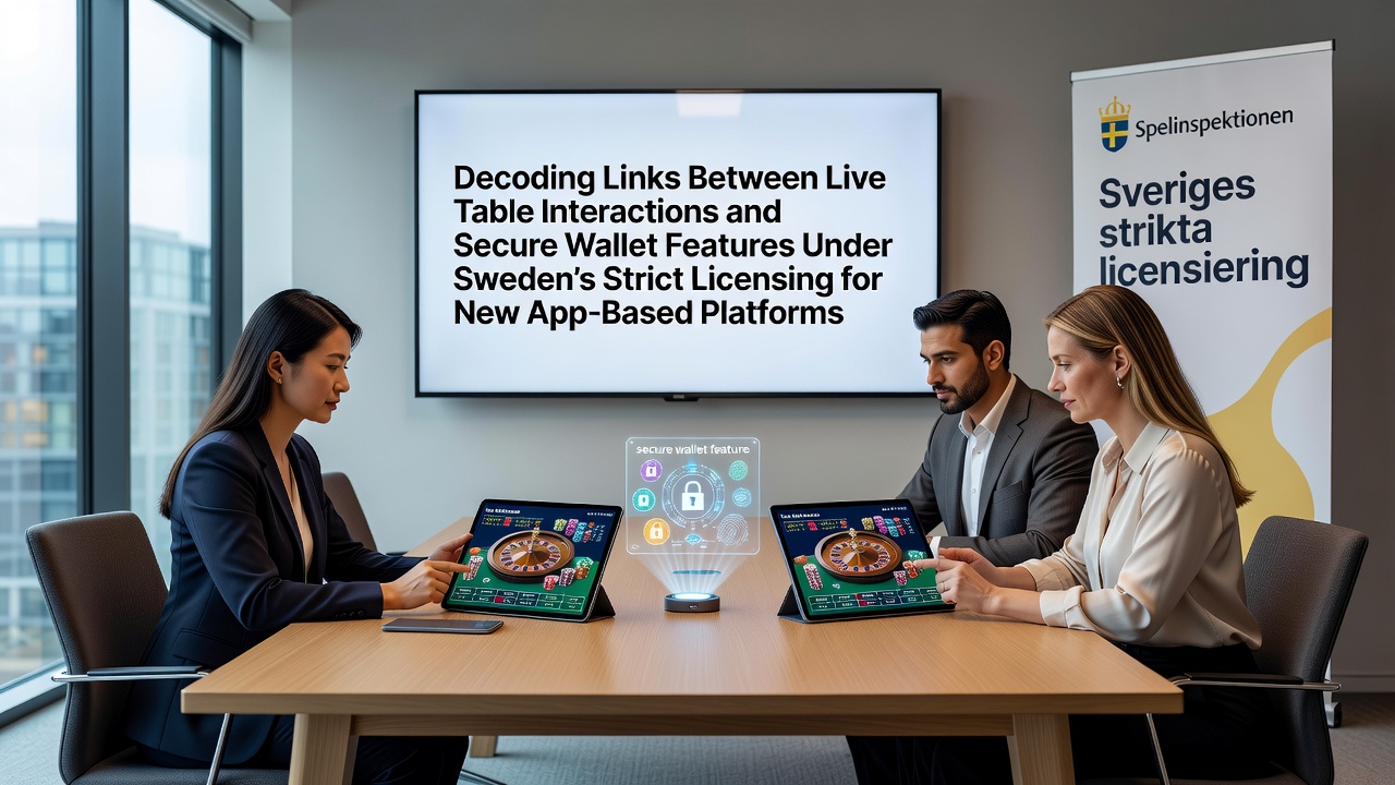 Decoding Links Between Live Table Interactions and Secure Wallet Features Under Sweden's Strict Licensing for New App-Based Platforms