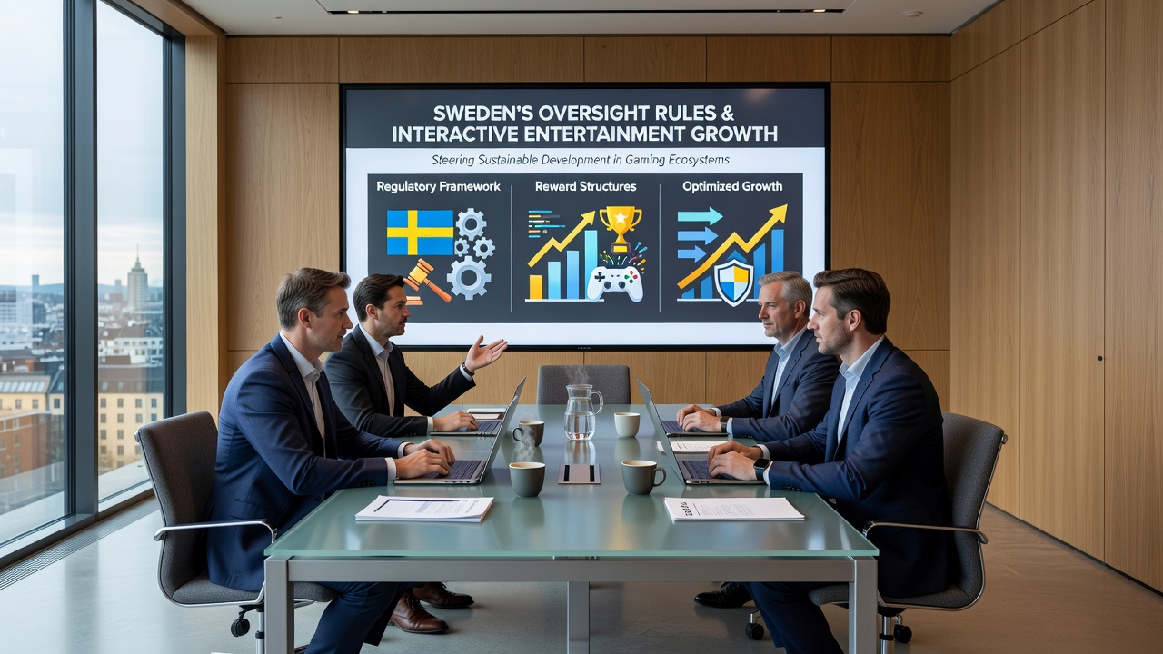 Growth patterns of reward structures in Swedish mobile interactive entertainment under regulatory guidance